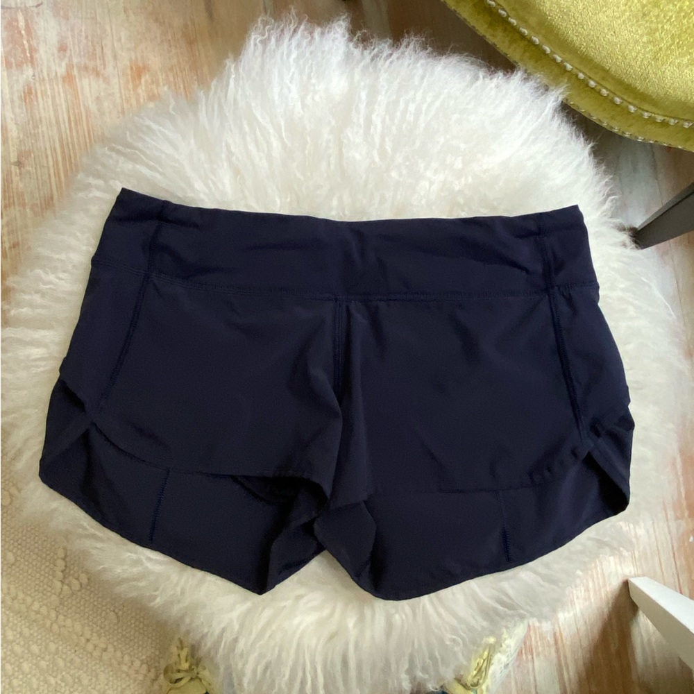 Navy Blue LULULEMON size: 6 Shorts